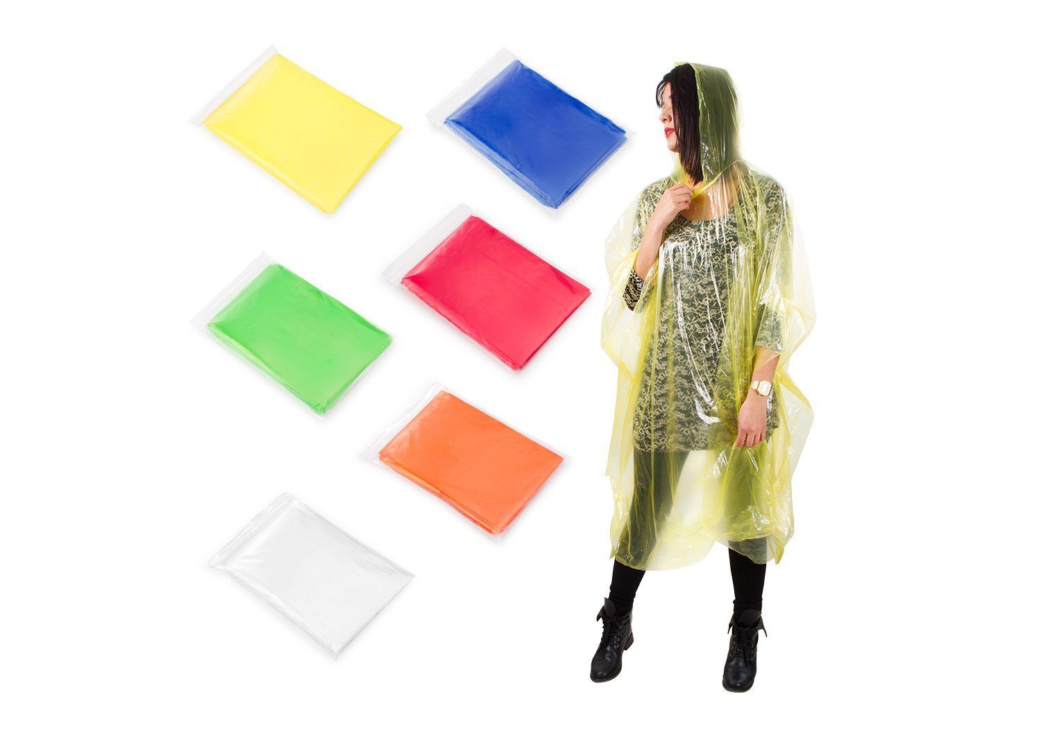 Capa impermeable plástica